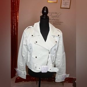 ‼️SOLD‼️ Akira Sage Moto Jacket